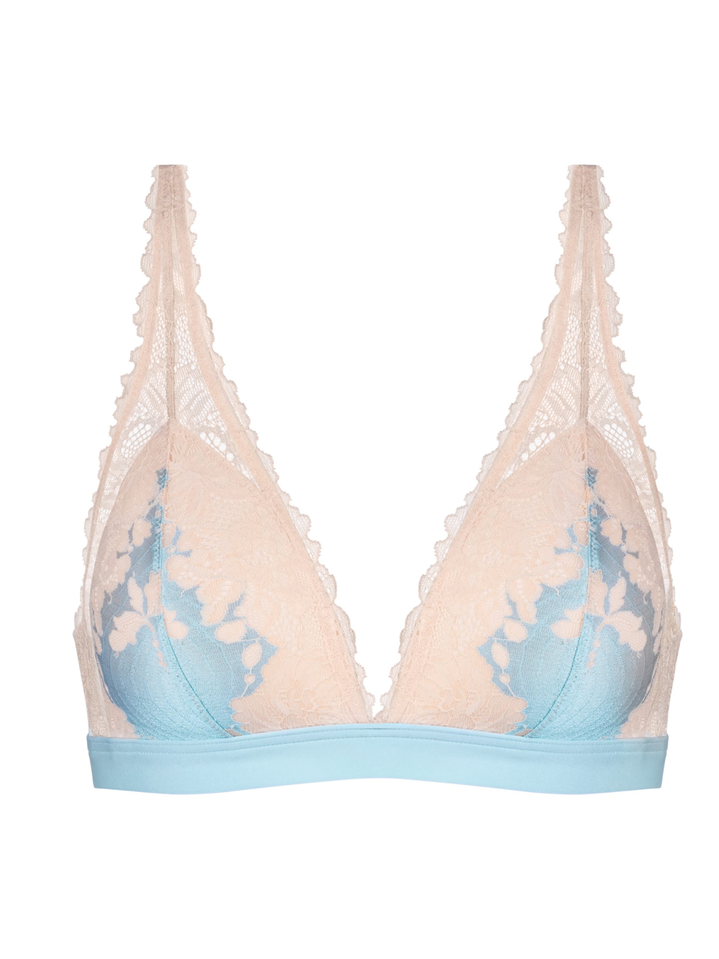 Mey Triangel BH 'Poetry Dream' in Blauw: voorkant