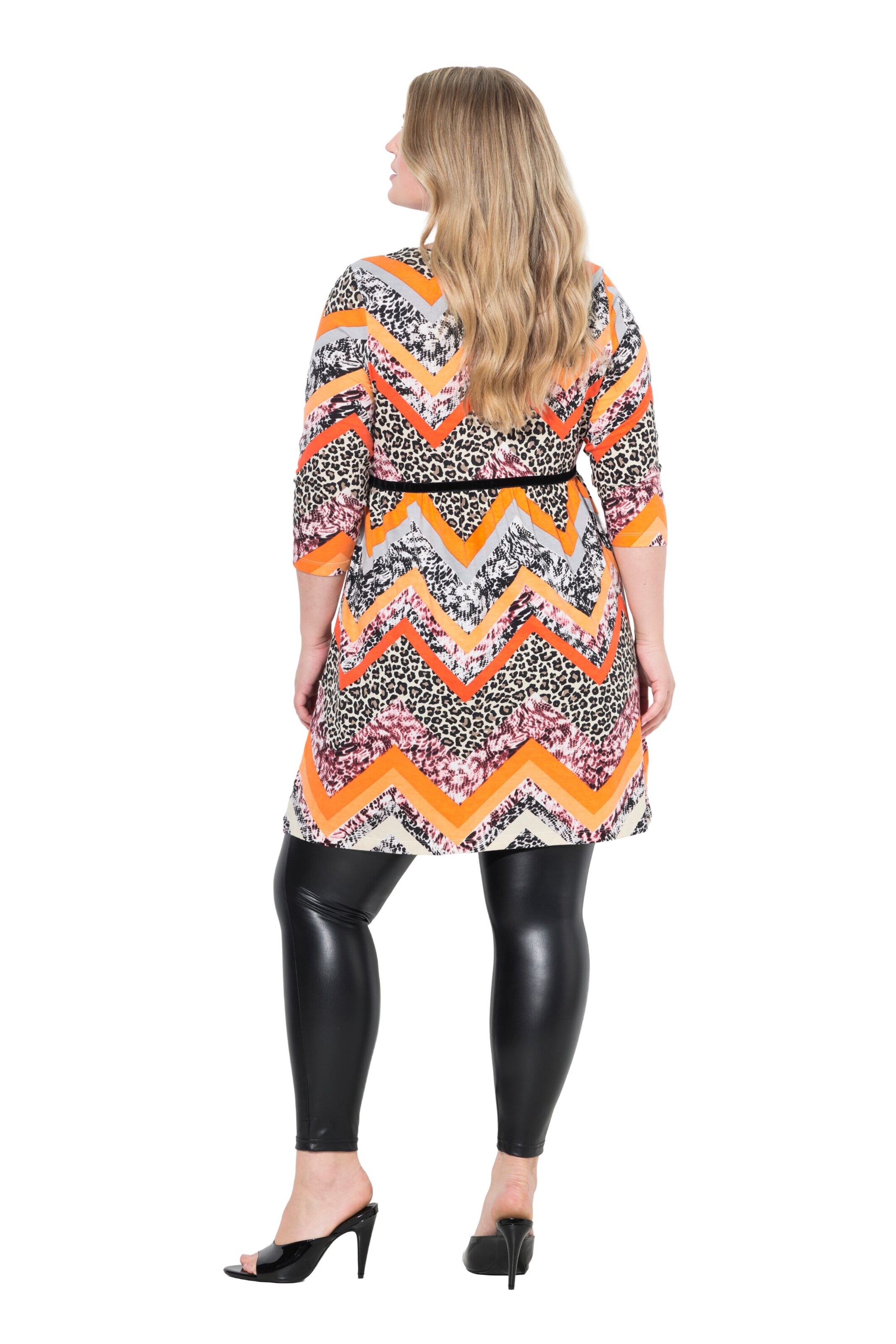 MIAMODA Tunic in Orange