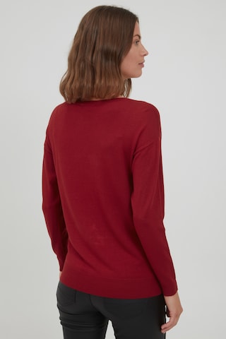 Fransa Sweater 'Dechimmer' in Red