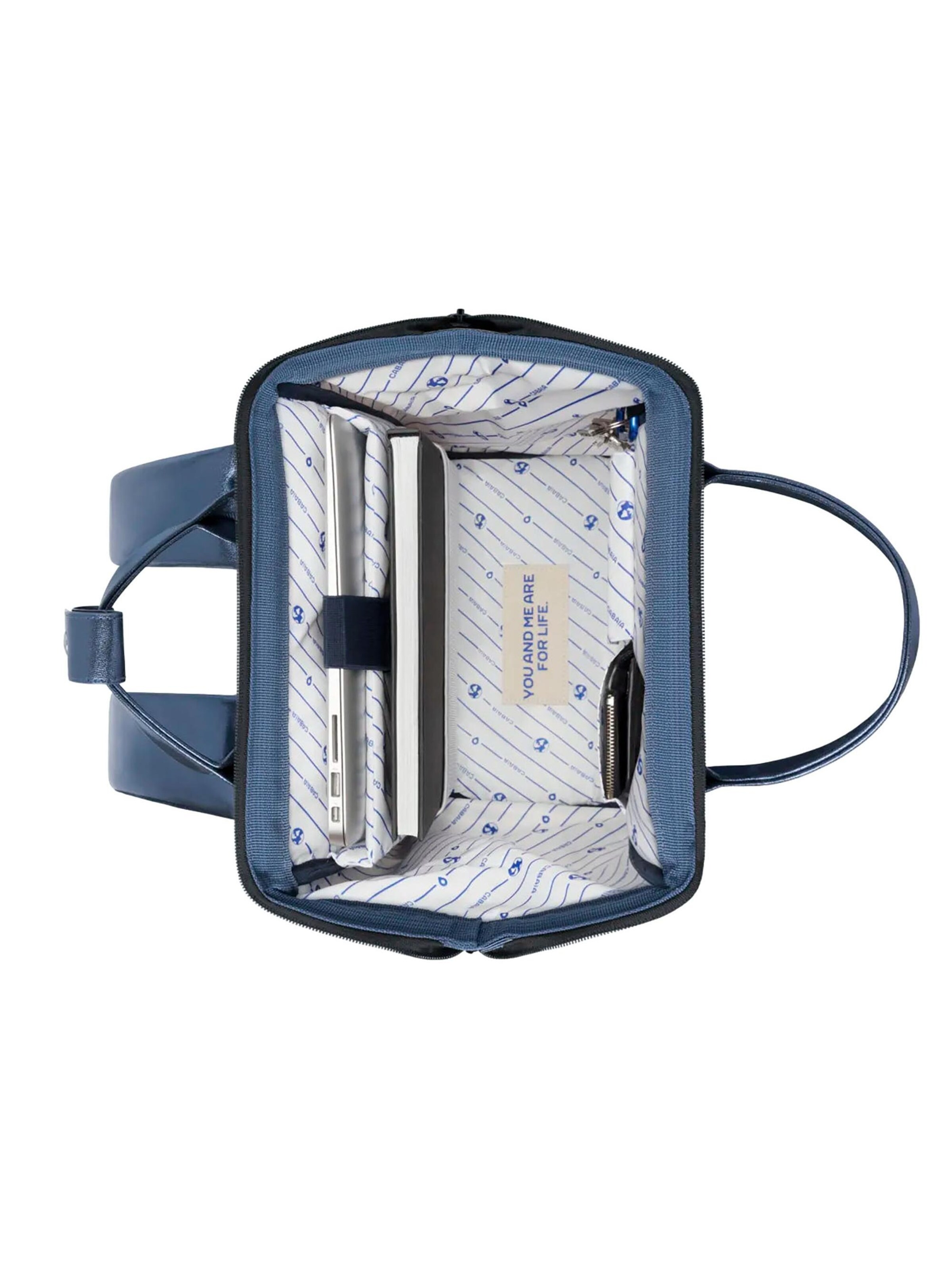 Cabaia Backpack 'Adventurer Iridescent' in Blue