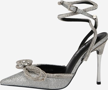 Public Desire Pumps 'MIDNIGHT' in Silber