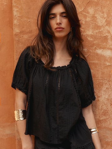 Bhoem Bluse in Schwarz