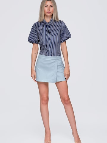Ombre Blouse in Blue