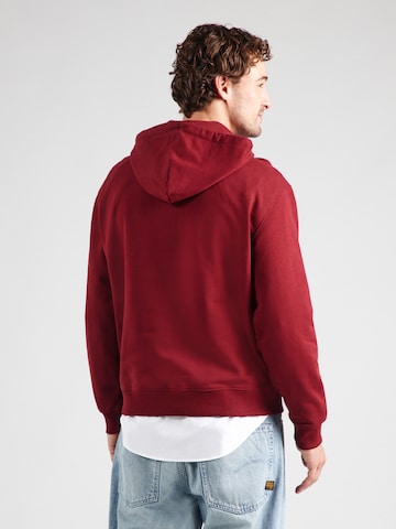 Felpa di Calvin Klein in rosso