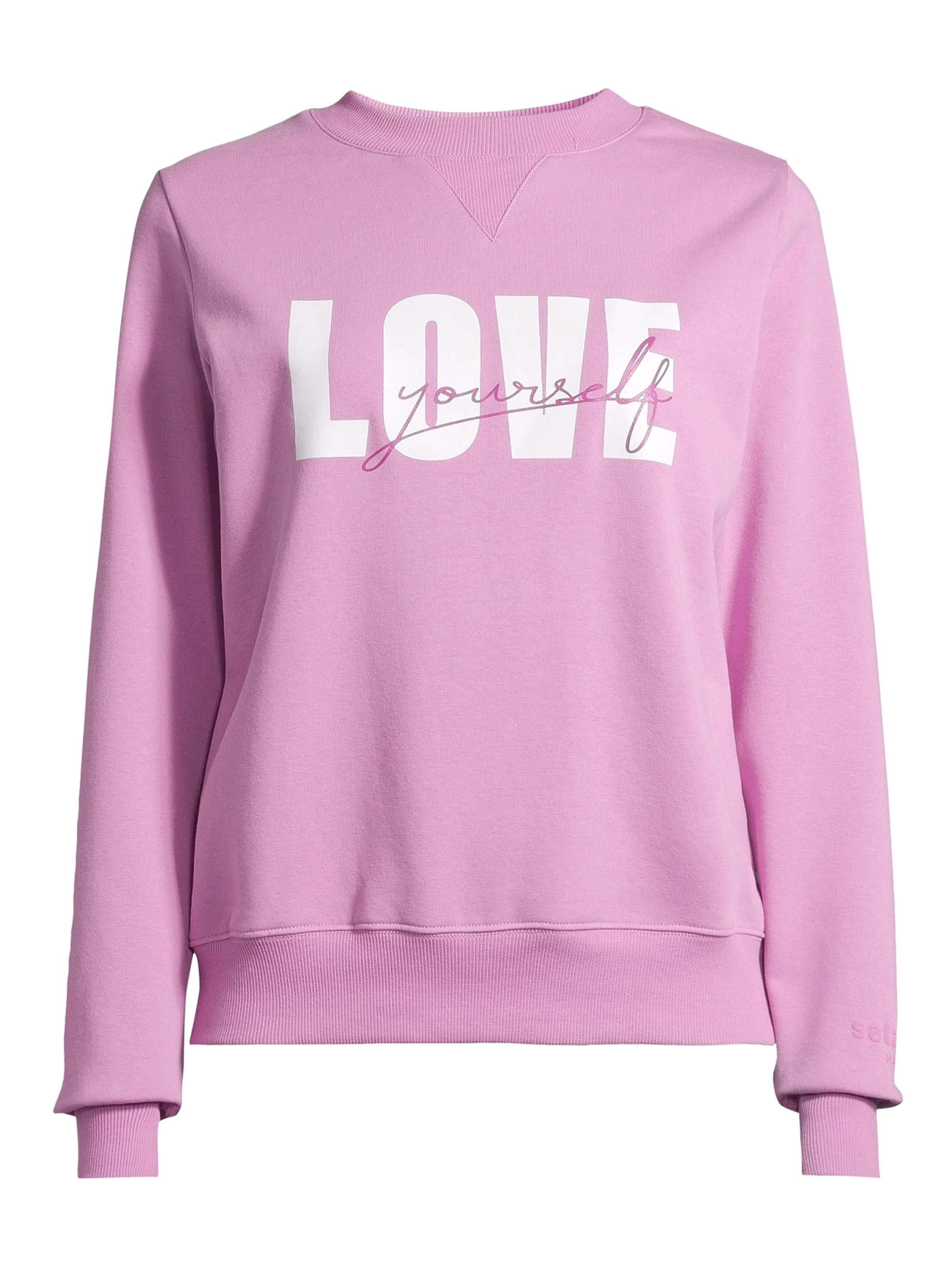 salzhaut Sweatshirt 'RABHAHN' in Pink: Vorderseite