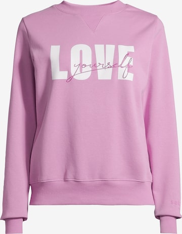 salzhaut Sweatshirt 'RABHAHN' in Pink: front