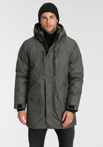 POLARINO Outdoor jacket in Green: front