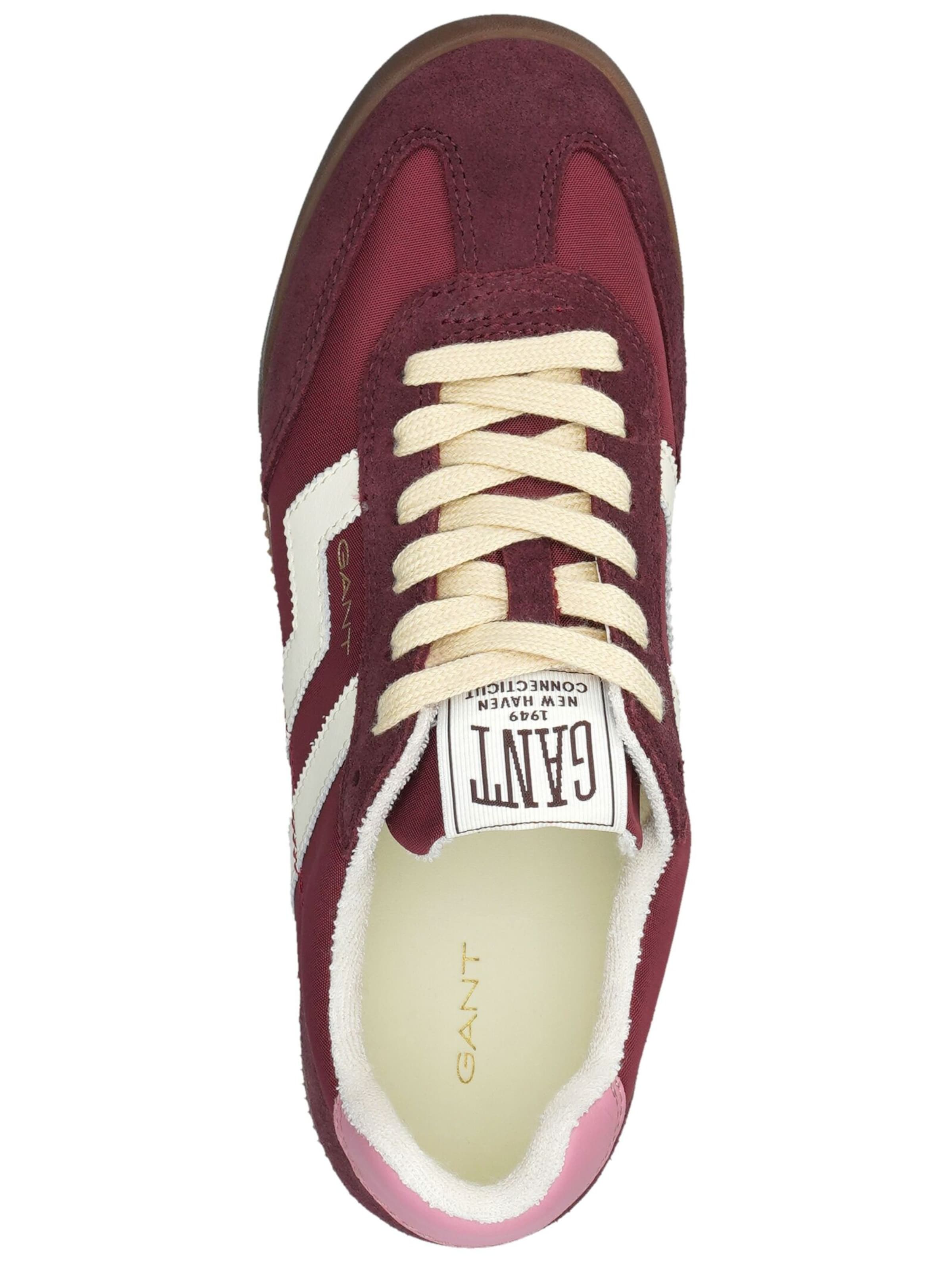 Baskets basses GANT en rouge