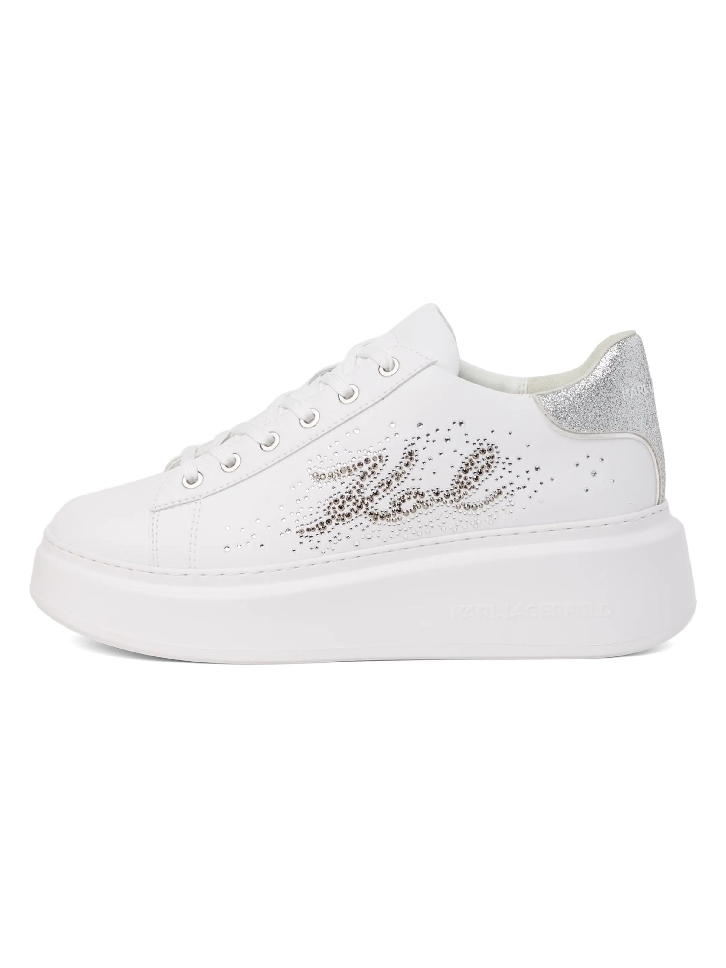 Karl Lagerfeld Sneakersy niskie 'Anakapri' w kolorze biały: przód