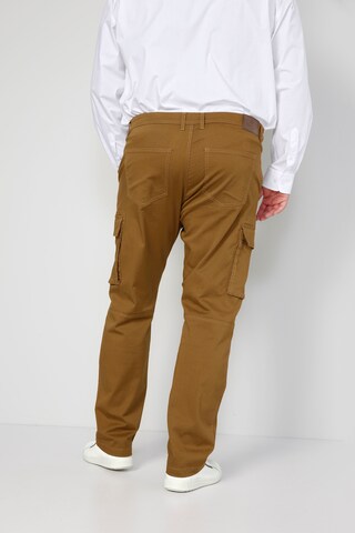 Regular Pantalon cargo Boston Park en marron