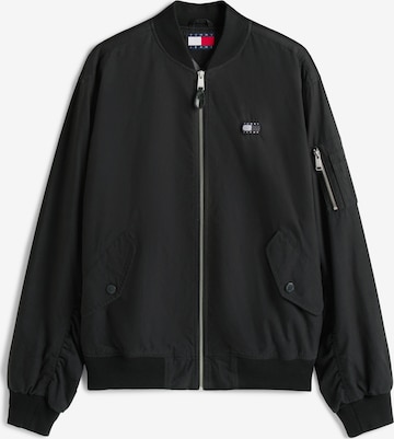 Tommy Jeans Демисезонная куртка в Черный: спереди