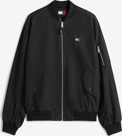 Tommy Jeans Starpsezonu jaka, krāsa - melns, Preces skats