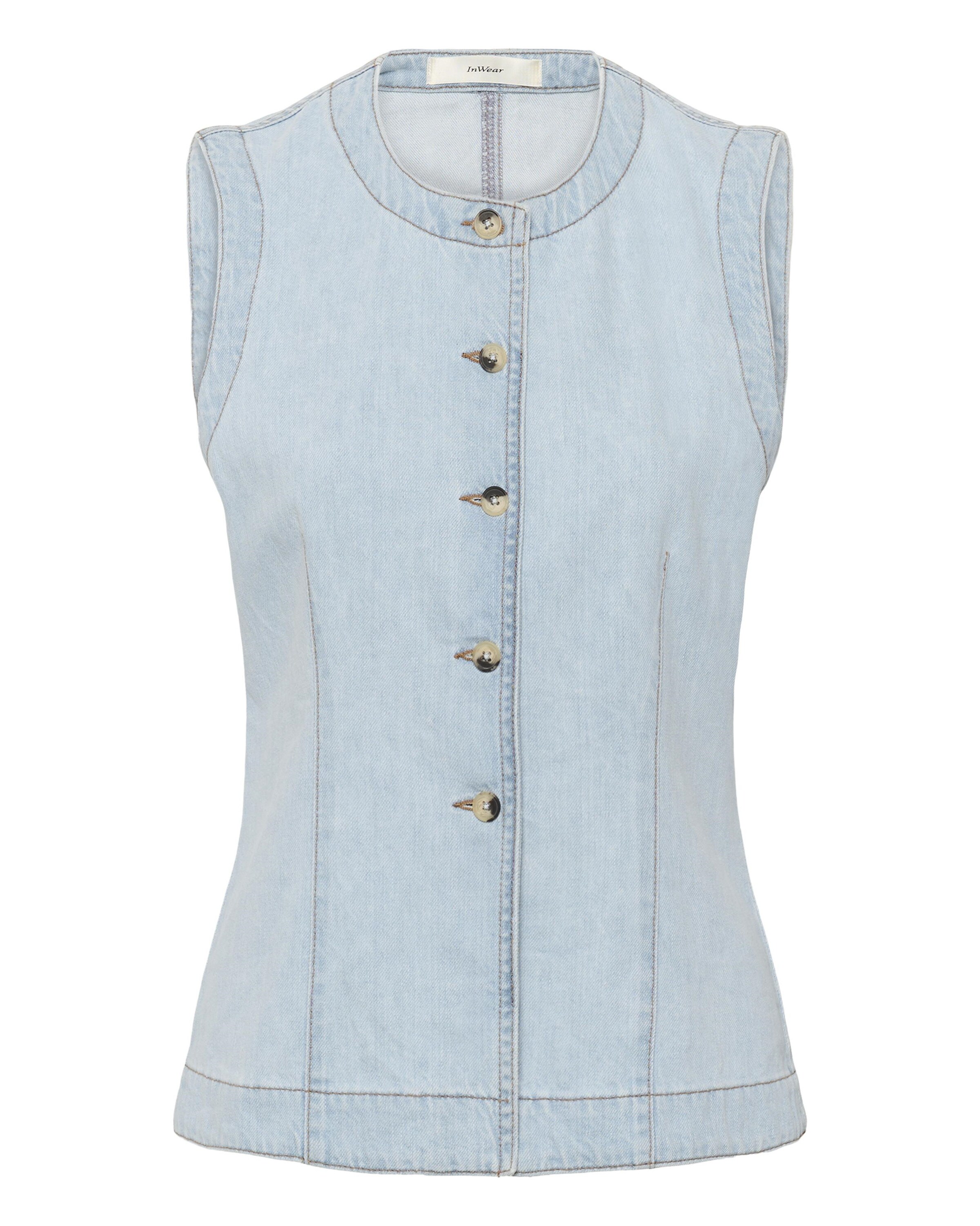InWear Bodywarmer in Blauw: voorkant