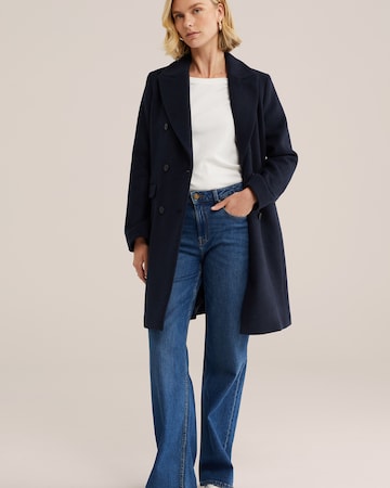 WE Fashion - Abrigo de entretiempo en azul