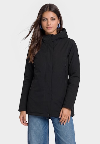 MYMO - Casaco de inverno em preto: frente