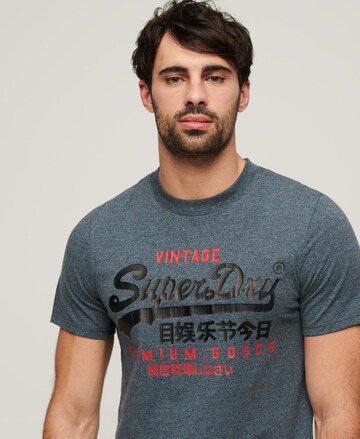 Superdry T-Shirt in Blau