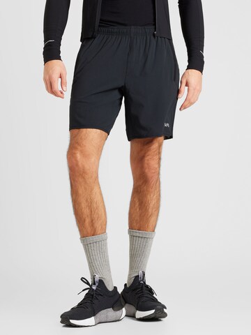 RVCA Regular Sports trousers in Black: front