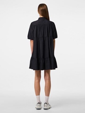 PIECES Shirt dress in Black