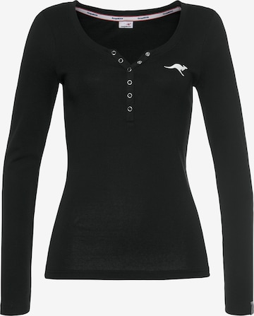 KangaROOS Shirt in Black: front