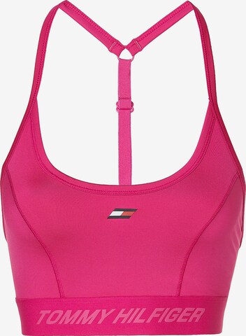 Tommy Hilfiger Sport Bralette Bra in Pink: front