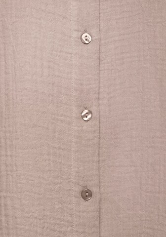 BEACH TIME Bluse in Beige