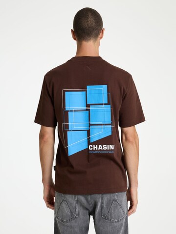 T-Shirt 'Dexx' CHASIN' en marron