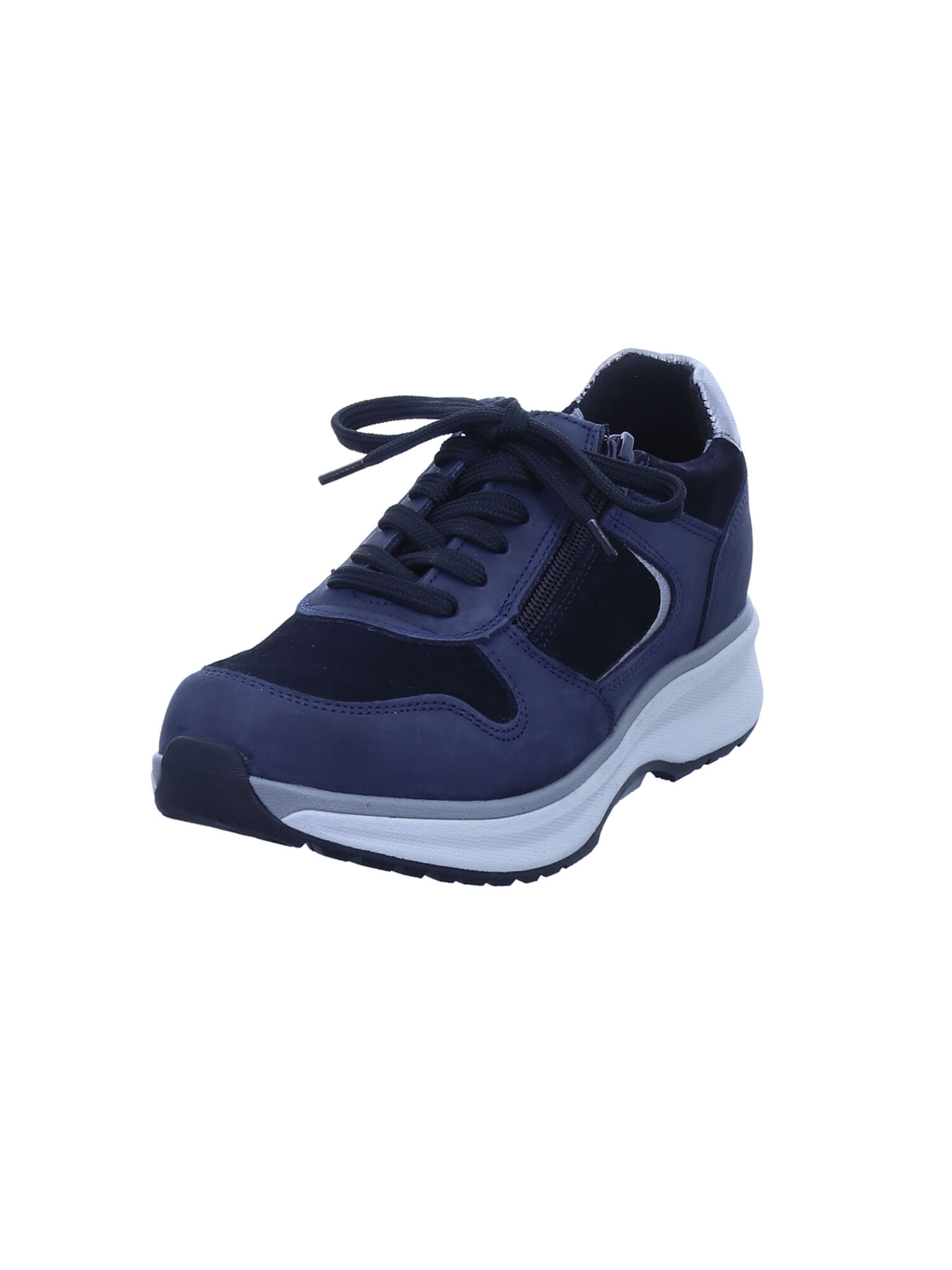 Xsensible Athletic Lace-Up Shoes 'New Jersey' in Blue: front