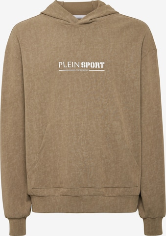 Plein Sport - Sweatshirt em verde: frente