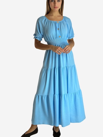 Elara Kleid in Blau