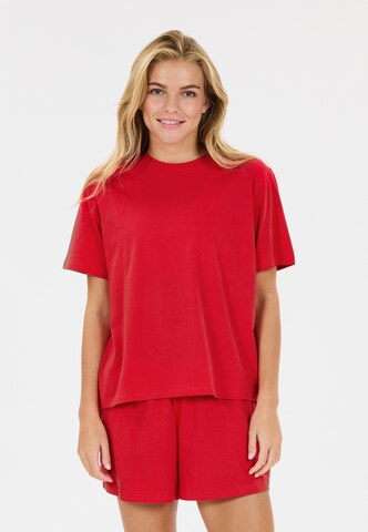 Athlecia Performance shirt 'Lexy' in Red: front