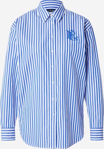Lauren Ralph Lauren Bluse 'Kotta' in Blau: Vorderseite