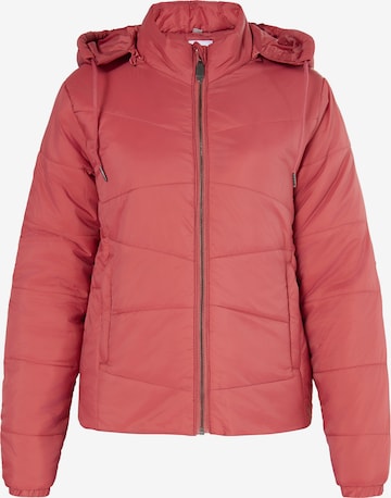 Usha Between-Season Jacket in Red: front