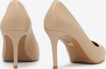 Kazar - Zapatos con plataforma en beige