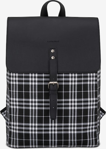 Expatrié Backpack 'Anouk' in Black: front