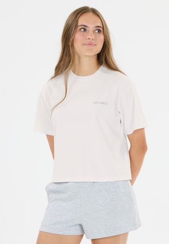 Les'Arcs Shirt 'Jerety' in Wit: voorkant