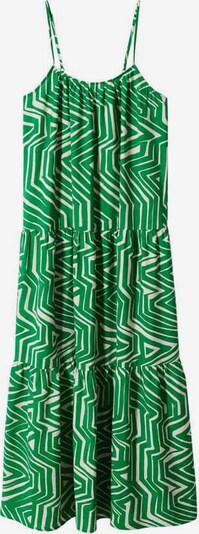 MANGO Letné šaty 'Gari' - zelená / biela, Produkt