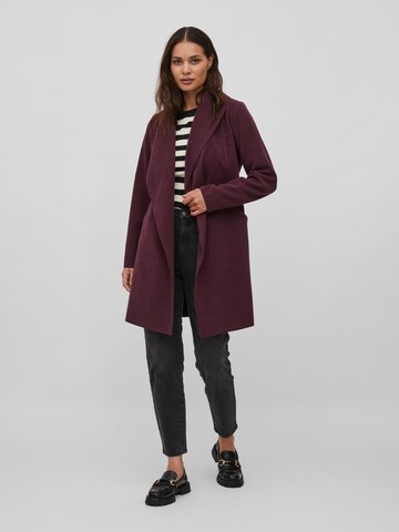 VILA Between-seasons coat 'Apple' in Red