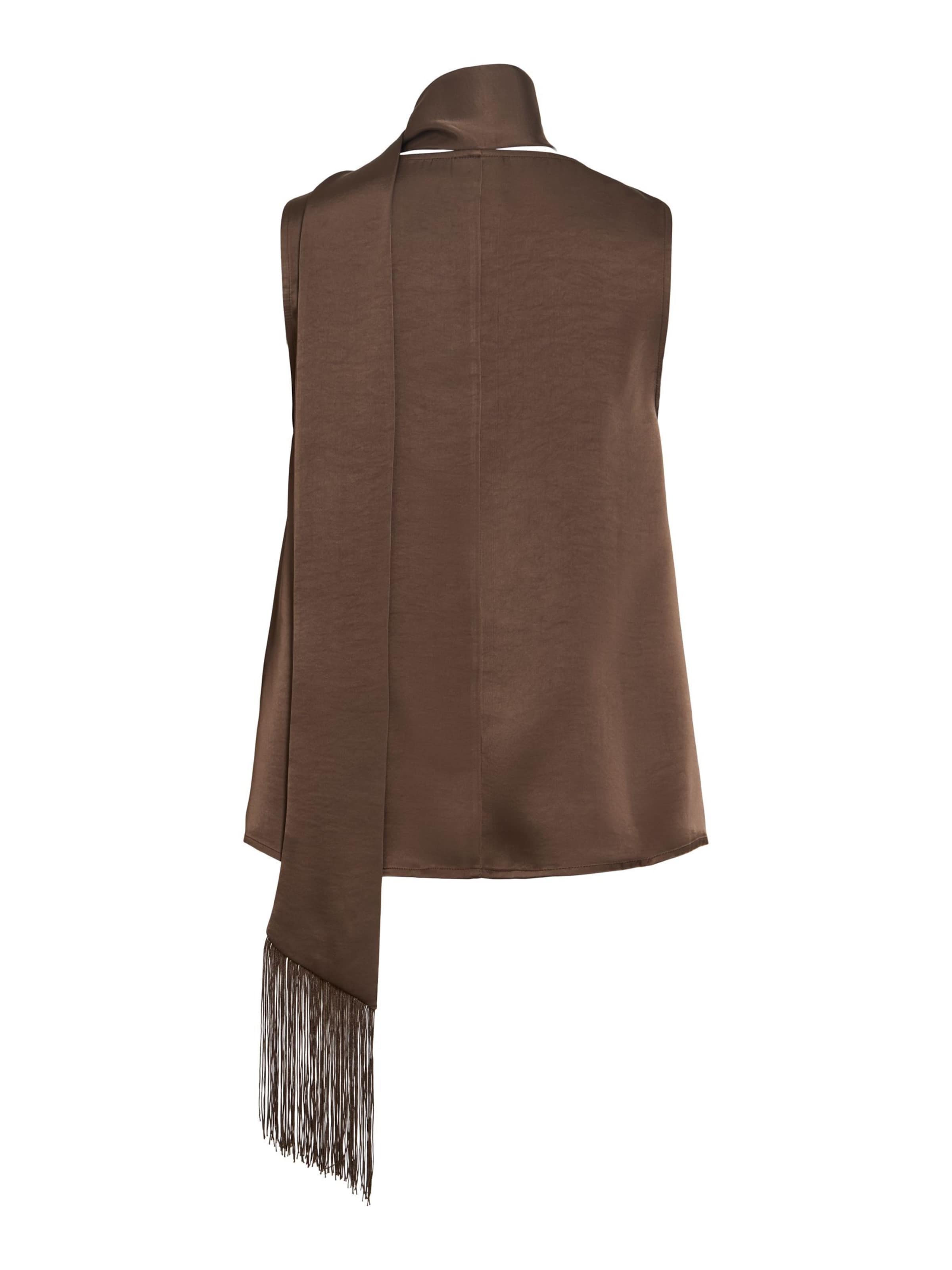 VILA Blouse in Bruin