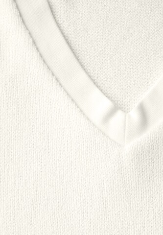 STREET ONE Pullover in Weiß