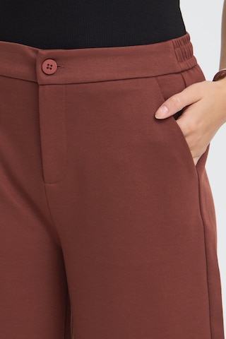 Fransa - Loosefit Calças 'FRBlazer' em castanho
