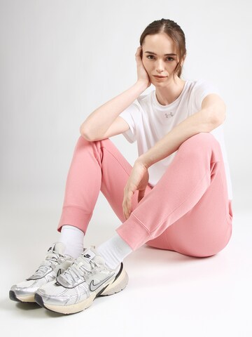 PUMA Слим Штаны 'ESS No. 1' в Ярко-розовый