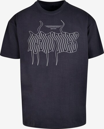 T-shirt 'METAMORPHOSE V.1' MJ Gonzales en bleu : devant