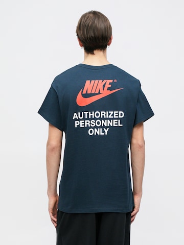 Nike Sportswear Särk, värv sinine: eest vaates