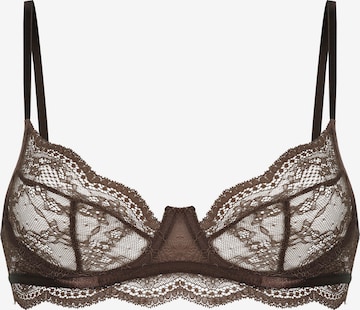 Hunkemöller Bra 'Isabelle' in Brown: front