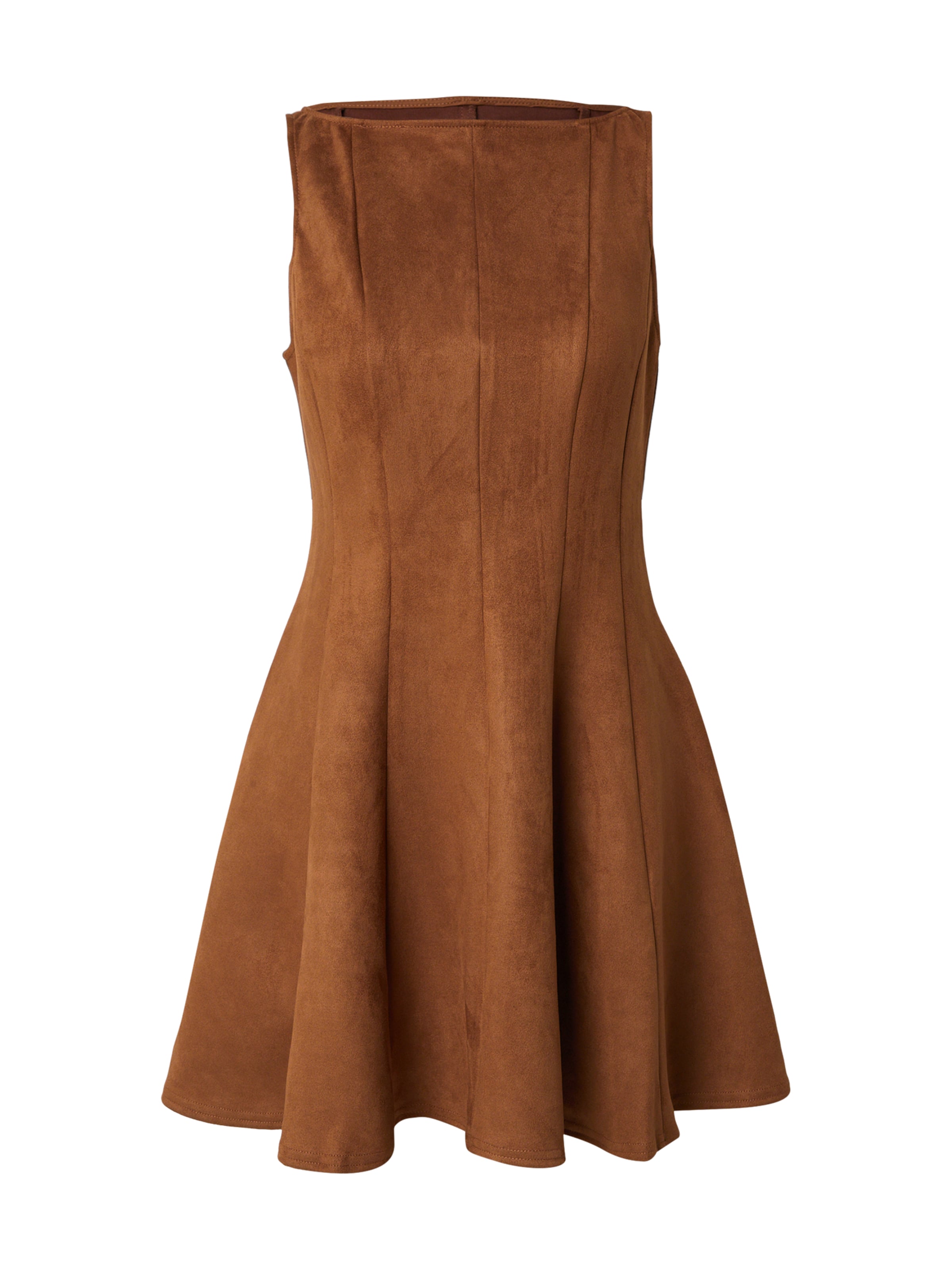 ONLY Рокля 'ONLYLVA' в кафяво: отпред