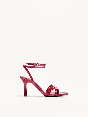 Bershka Sandal in Red
