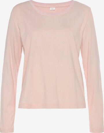 Chemise de nuit s.Oliver en rose : devant