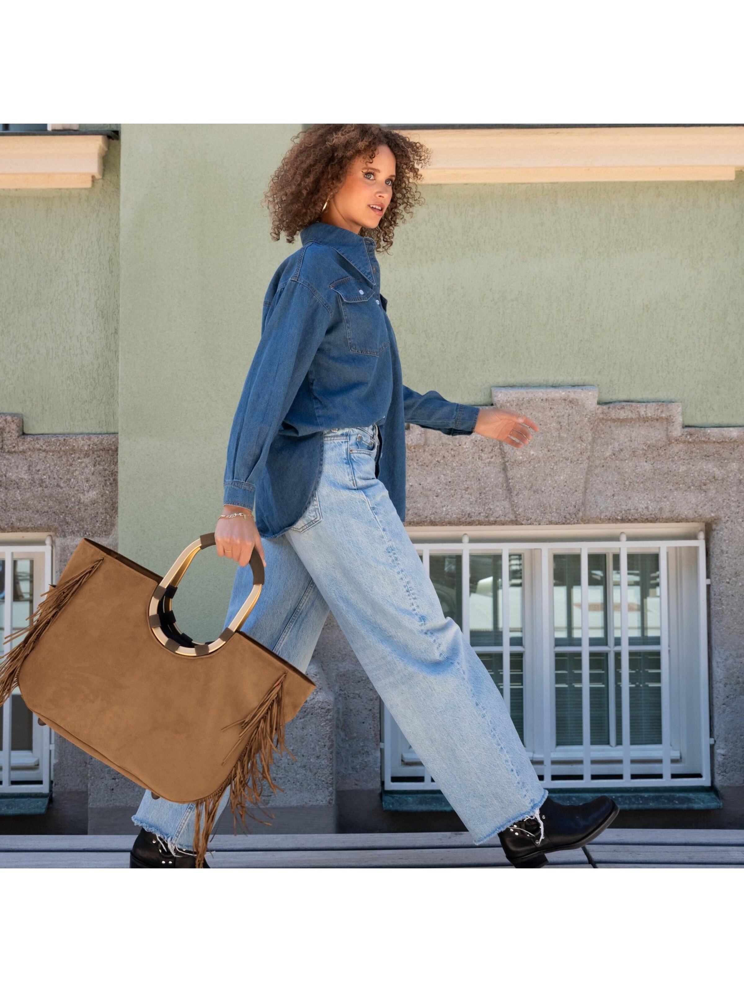 REISENTHEL Shopper in Brown