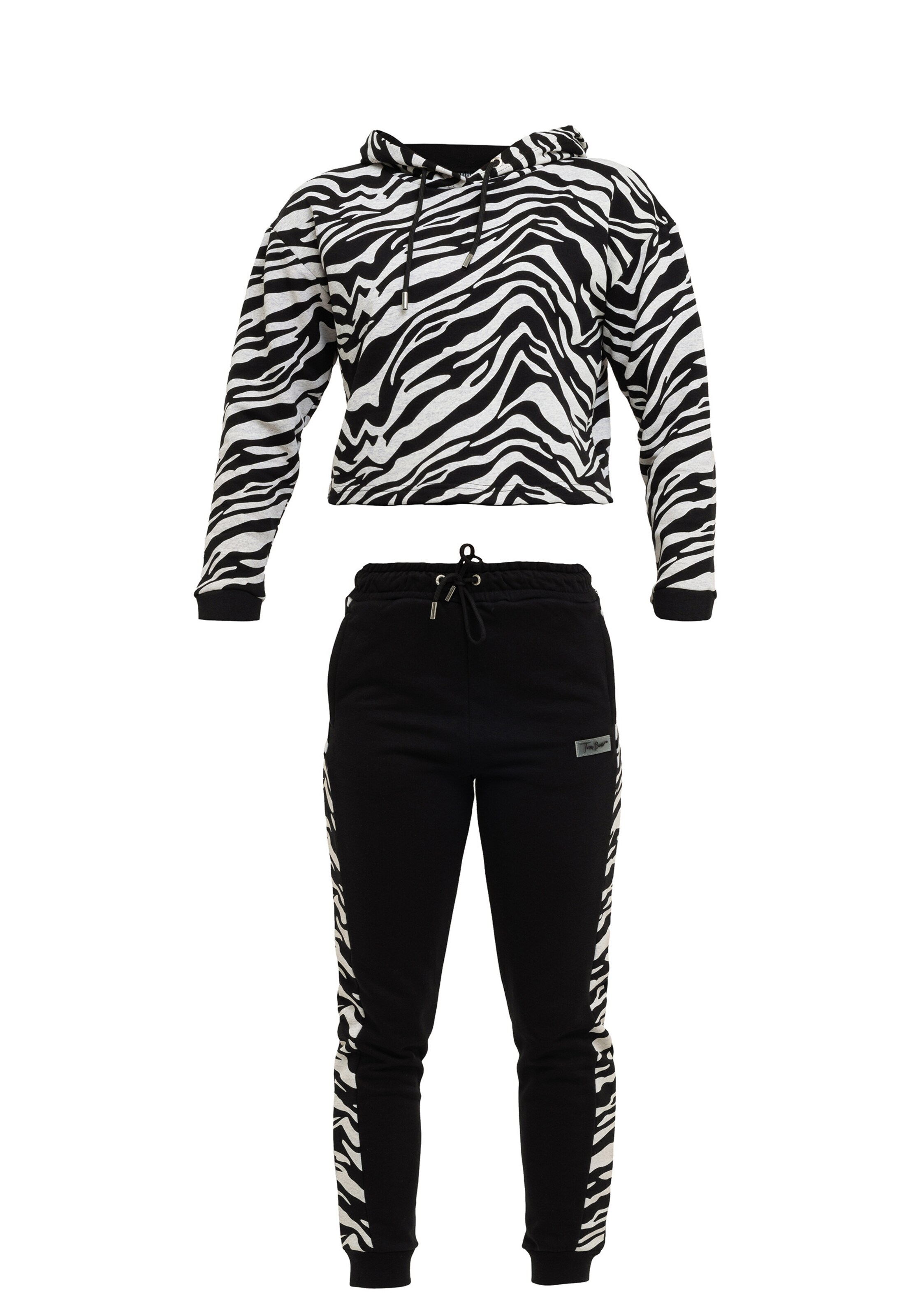 Survêtements Tom Barron en noir : devant