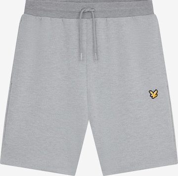 Lyle & Scott Ohlapna forma Hlače | siva barva: sprednja stran